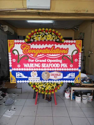 Papan Bunga di Kajongan Kajen